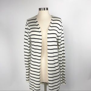 Striped Cardigan with bell sleeves